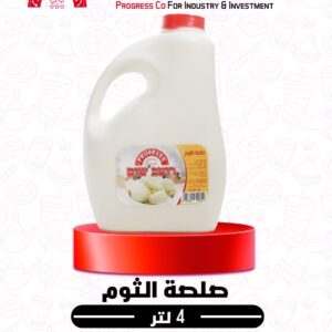 صلصة الثوم 4 لتر
